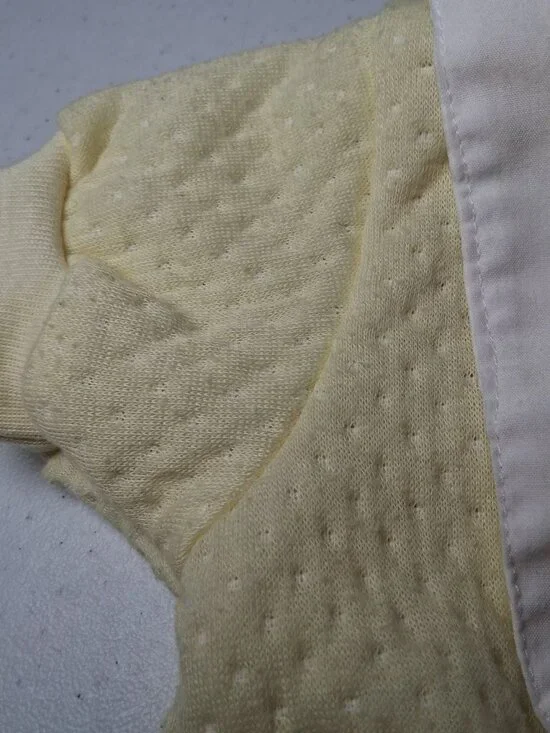 Vintage Baby Outfit Small Steps 6/9 Mos Yellow Sailboat Shirt Set Nautical 2 Pc - Picture 15 of 16